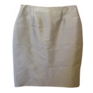 St. John Grey Pencil Skirt 8 M
